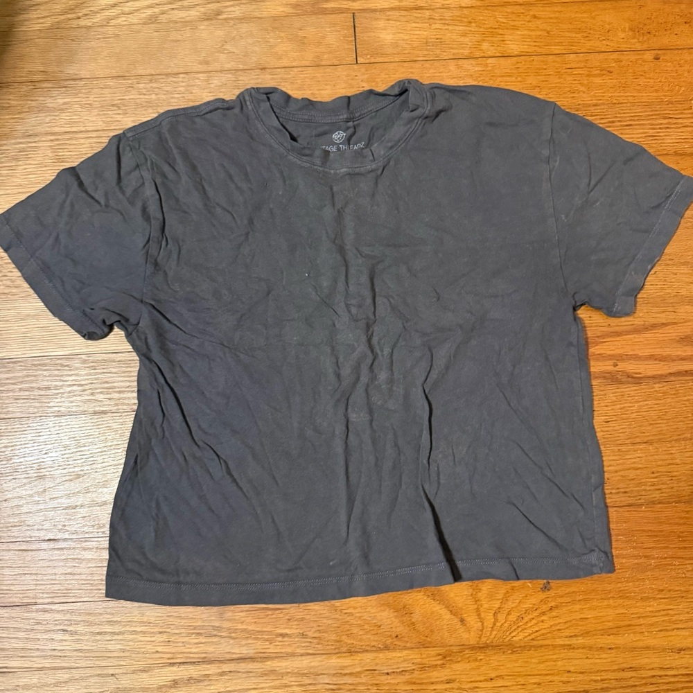 Women’s  Black Crewneck T-Shirt - Classic Everyday Tee